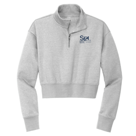 Women's Cropped Fleece 1/2 Zip