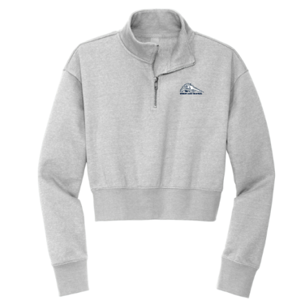 Women's Cropped Fleece 1/2 Zip