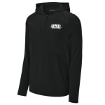 Classic 1/2 Zip Long Sleeve Hooded Jacket