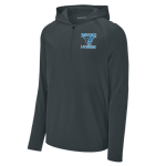 Classic 1/2 Zip Long Sleeve Hooded Jacket