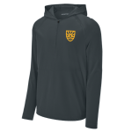 Classic 1/2 Zip Long Sleeve Hooded Jacket