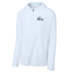 Classic 1/2 Zip Long Sleeve Hooded Jacket