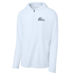 Classic 1/2 Zip Long Sleeve Hooded Jacket