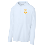 Classic 1/2 Zip Long Sleeve Hooded Jacket