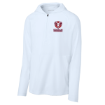 Classic 1/2 Zip Long Sleeve Hooded Jacket
