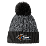 New Era Marled Knit Pom Beanie