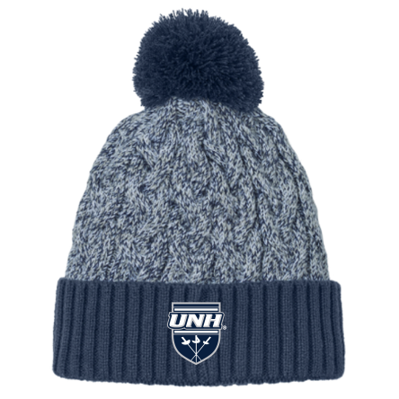 New Era Marled Knit Pom Beanie