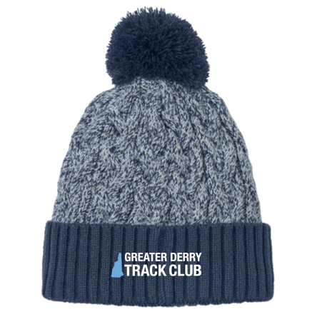 New Era Marled Knit Pom Beanie