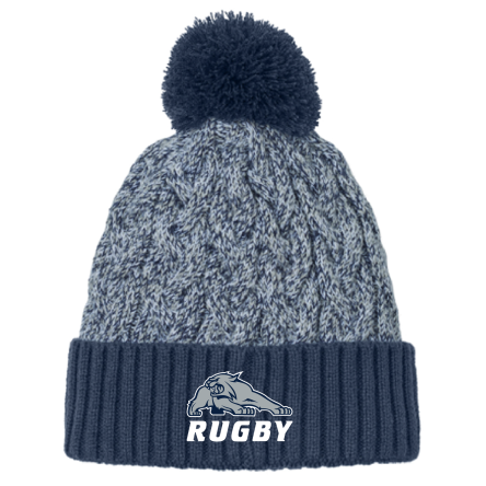 New Era Marled Knit Pom Beanie