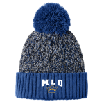 New Era Marled Knit Pom Beanie
