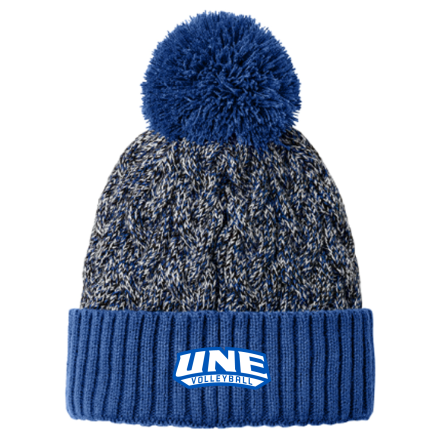 New Era Marled Knit Pom Beanie