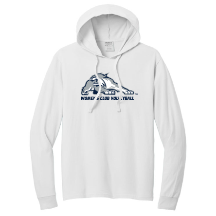 Garment-Dyed Pullover Hooded Tee