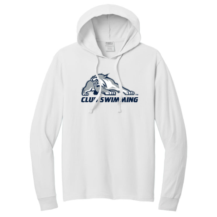 Garment-Dyed Pullover Hooded Tee