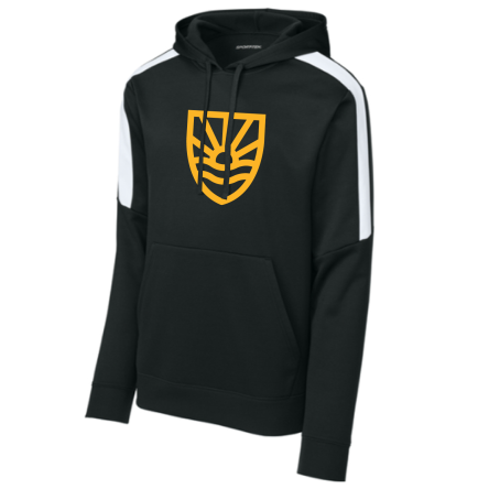 Striped Sleeve Performance Hoody