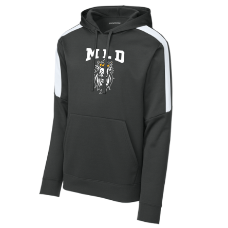 Striped Sleeve Performance Hoody