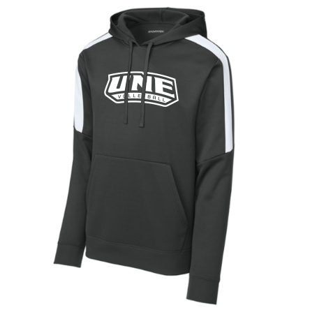 Striped Sleeve Performance Hoody