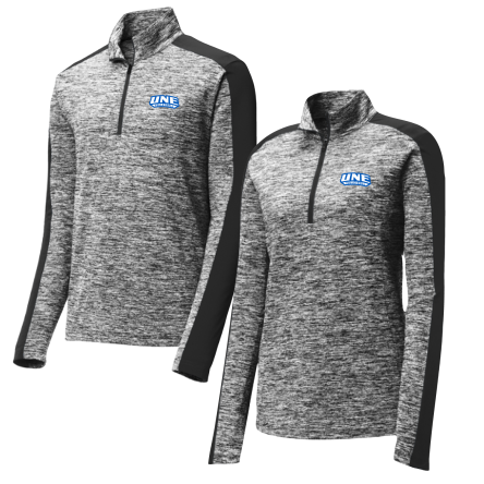 Electric Heather Colorblock 1/4 Zip Pullover