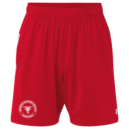 Under Armour Tech Vent Grey Short with Pockets - CRICLE LOGO