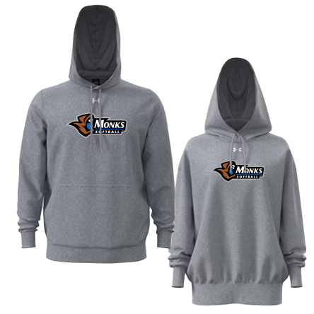 Under Armour Grey Heather Fleece Hoodie