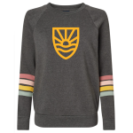 Women’s Striped Crewneck Sweatshirt